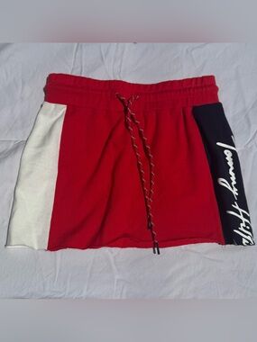 Tommy Hilfiger Color-Block Mini Skirt ❤️🤍💙